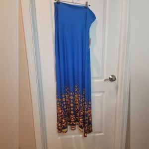 NWT Lularoe Blue Maxi Size L